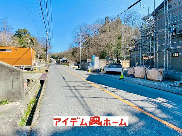 前面道路（2026年3月）撮影