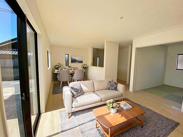 3号棟（2026年2月）撮影 ※本画像はCGで作成しており、実際に家具は置かれておりません。