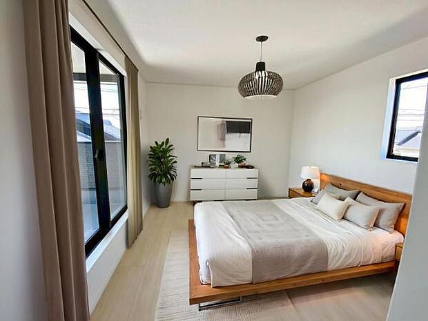 3号棟（2026年2月）撮影 ※本画像はCGで作成しており、実際に家具は置かれておりません。