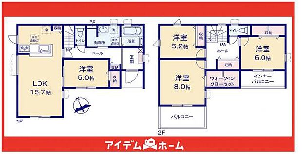 ☆1号棟間取図☆