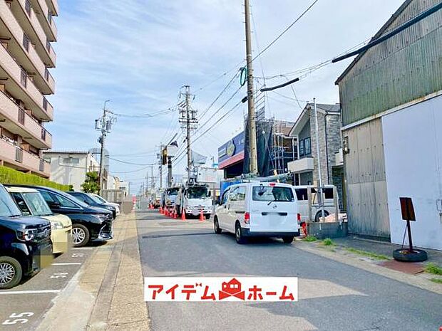 前面道路（2026年3月）撮影