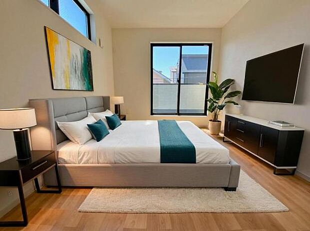 3号棟(2026年3月)撮影 ※本画像はCGで作成しており、実際に家具は置かれておりません。