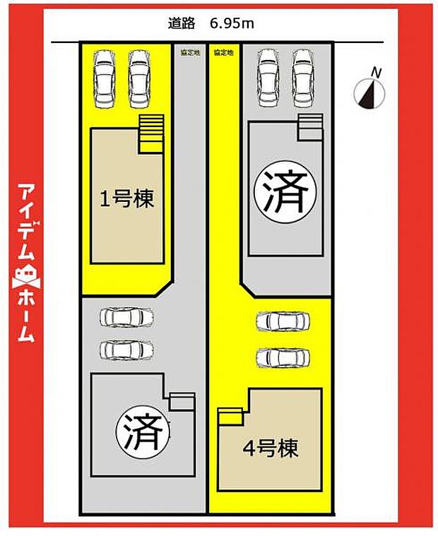 本物件は1号棟です♪