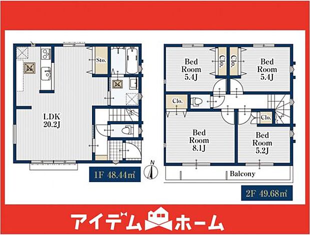 ☆1号棟間取図☆
