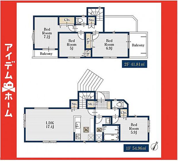 ☆4号棟間取図☆