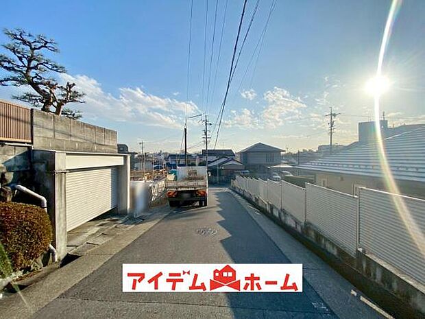 前面道路（2026年1月）撮影