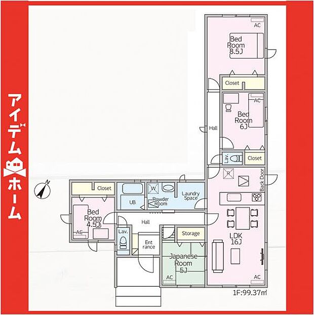 ☆1号棟間取図☆