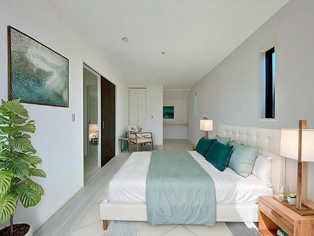 1号棟(2026年3月)撮影 ※本画像はCGで作成しており、実際に家具は置かれておりません。