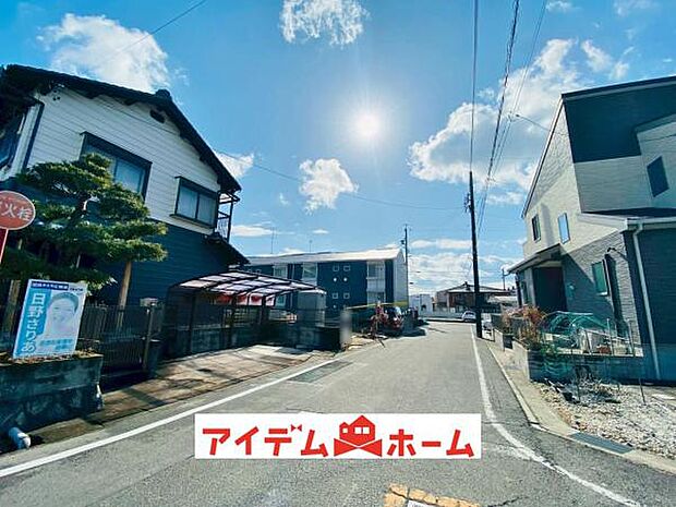 前面道路（2026年1月）撮影