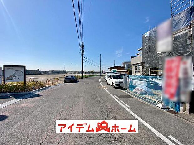前面道路（2026年2月）撮影
