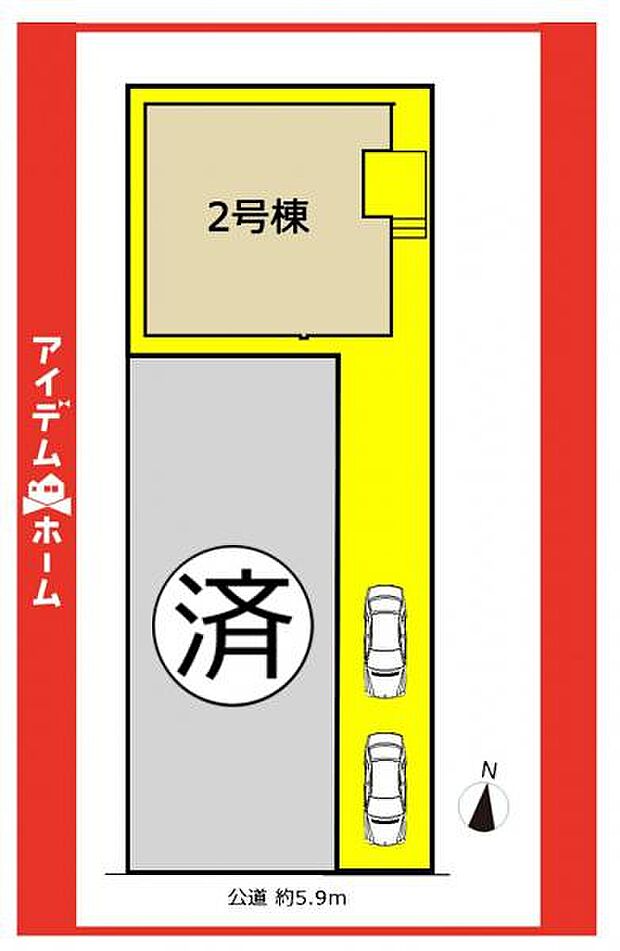 本物件は2号棟です♪