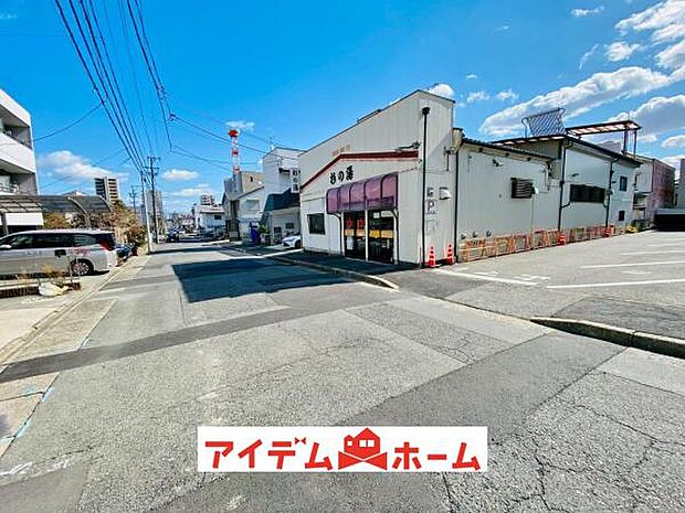 北側道路(2026年2月)撮影