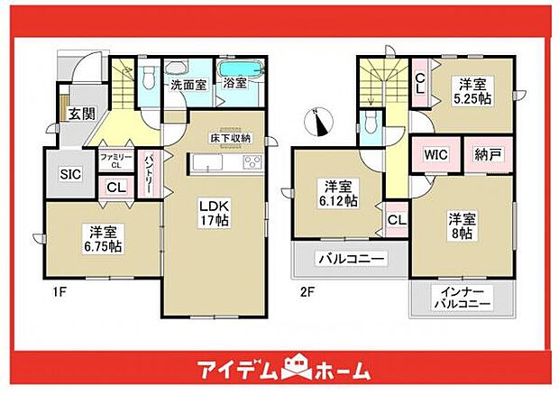 ☆1号棟間取図☆