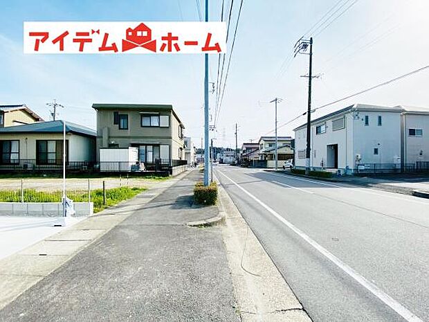 西側道路(2026年3月)撮影