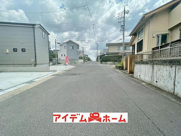 西側道路(2026年5月)撮影