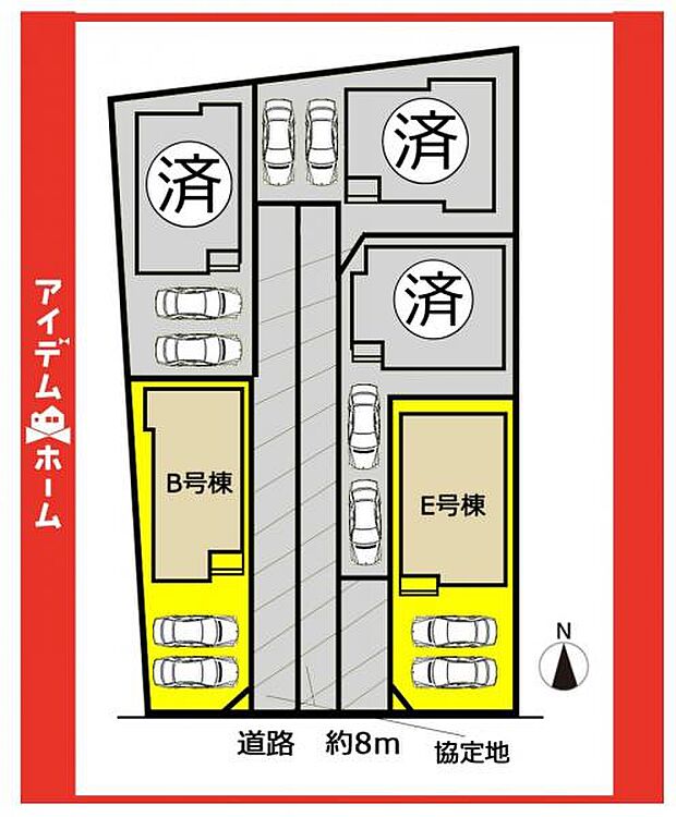本物件はB号棟です♪