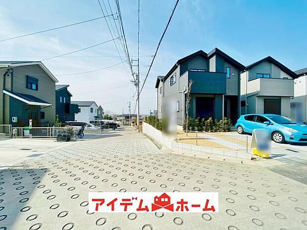 南側道路（2026年2月）撮影