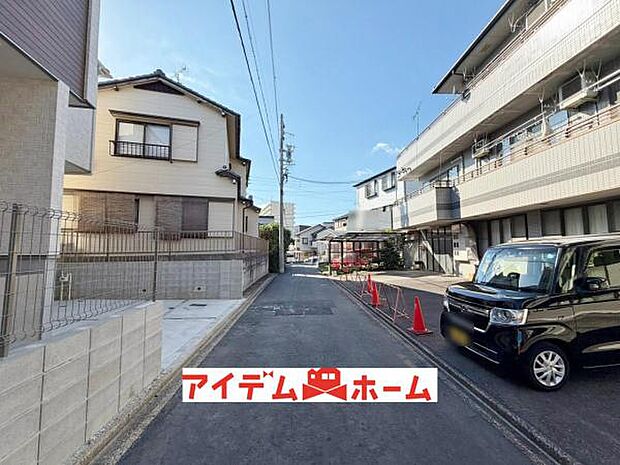 北側道路(2026年10月)撮影