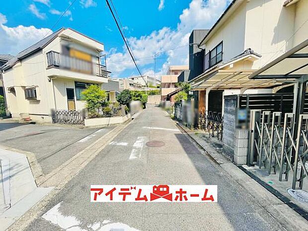 南側道路(2026年8月)撮影