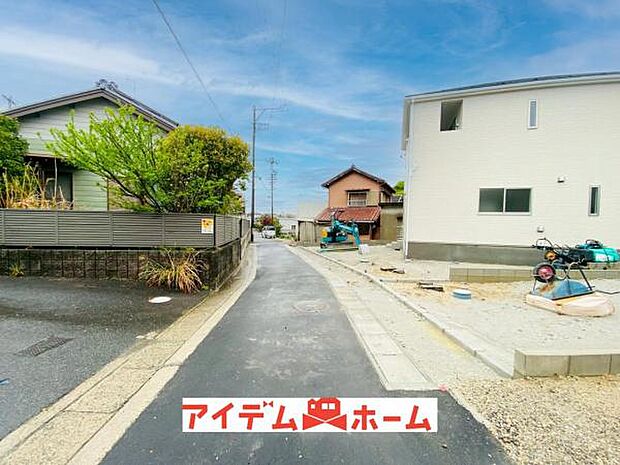 前面道路（2026年4月）撮影