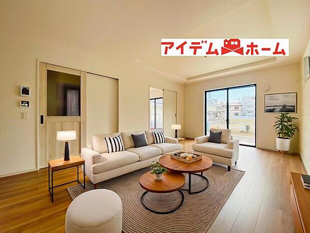 内観(2026年2月)撮影 ※本画像はCGで作成しており、実際に家具は置かれておりません。
