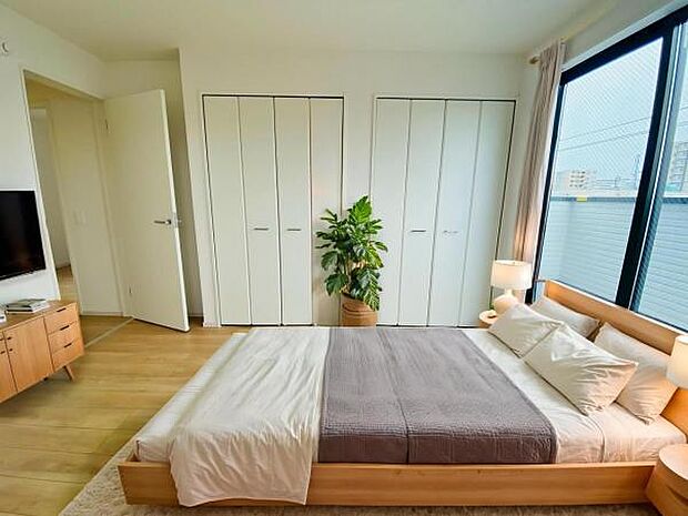 1号棟（2026年3月）撮影 ※本画像はCGで作成しており、実際に家具は置かれておりません。