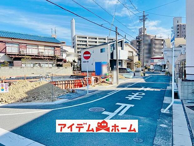 前面道路（2026年2月）撮影