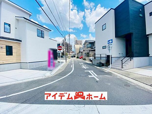 南側道路（2026年5月）撮影