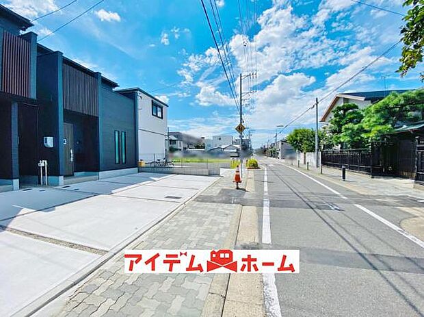 前面道路（2026年8月）撮影