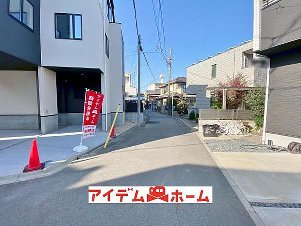 東側道路(2026年3月)撮影