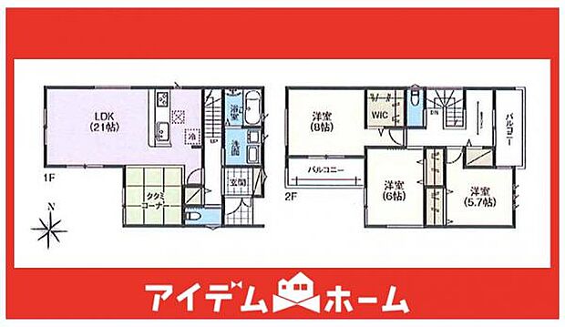 ☆1号棟間取図☆