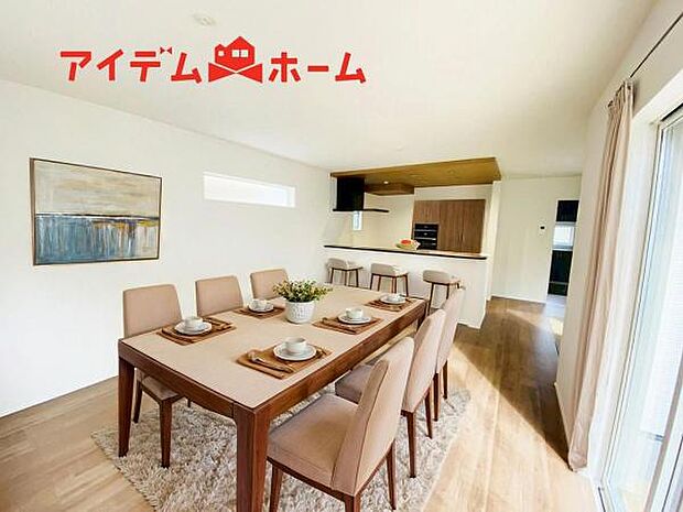 1号棟（2026年3月）撮影 ※本画像はCGで作成しており、実際に家具は置かれておりません。