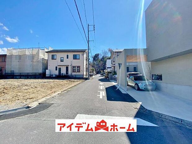 西側道路(2026年3月)撮影