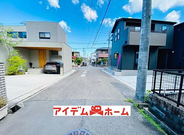 西側道路(2026年7月)撮影