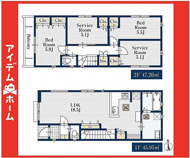 ☆1号棟間取図☆
