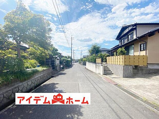 前面道路（2026年8月）撮影
