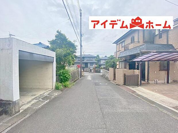 東側道路(2026年6月)撮影