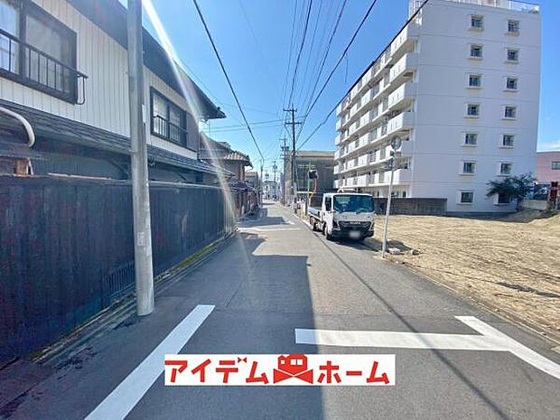 前面道路（2026年3月）撮影