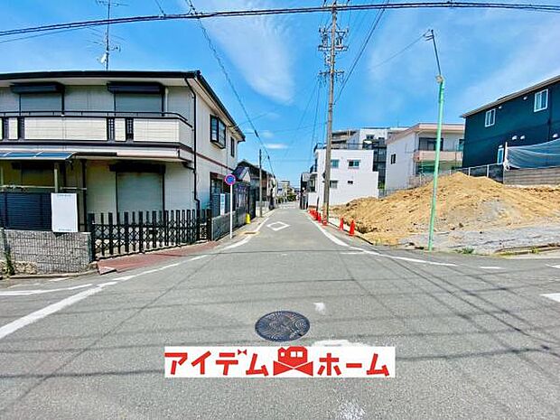 西側道路(2026年7月)撮影