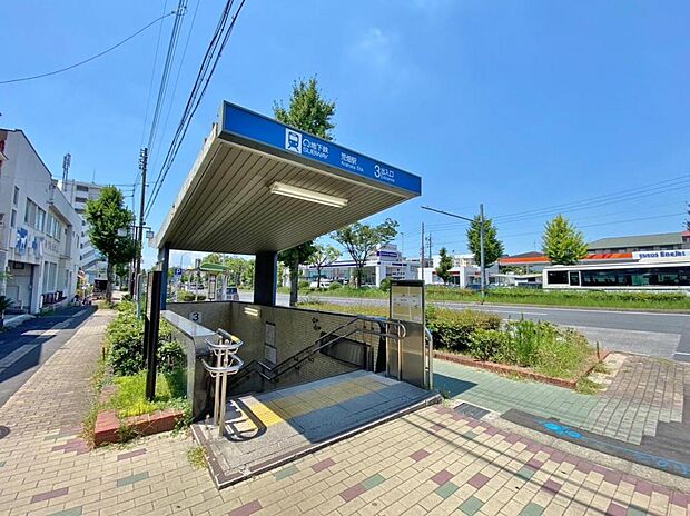 荒畑駅(870m)