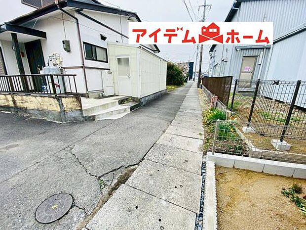 南西側道路(2026年2月)撮影