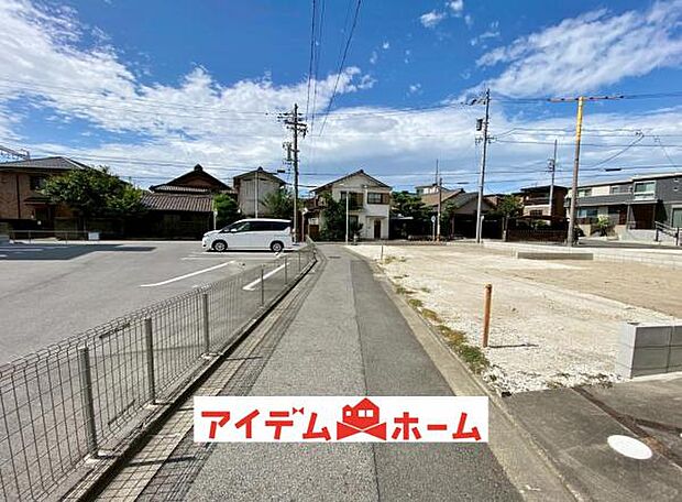 西側道路(2025年9月)撮影