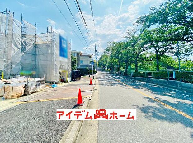 北側道路(2026年7月)撮影