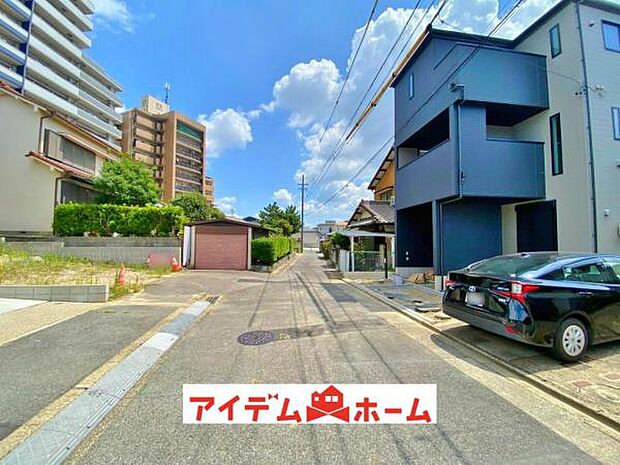 前面道路（2026年8月）撮影