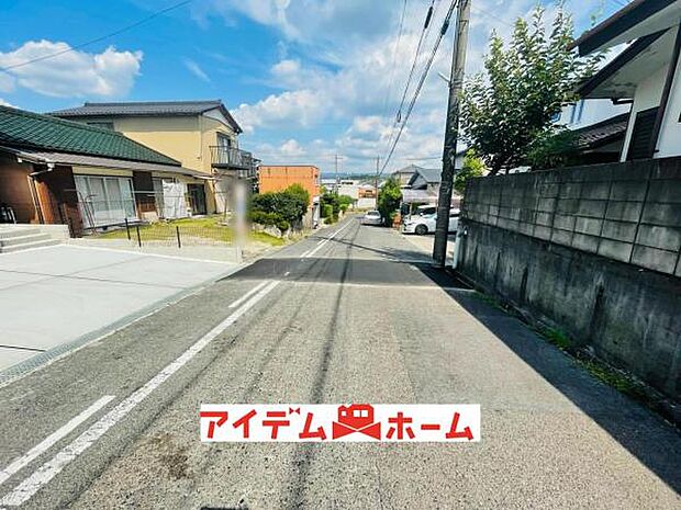 前面道路（2026年8月）撮影