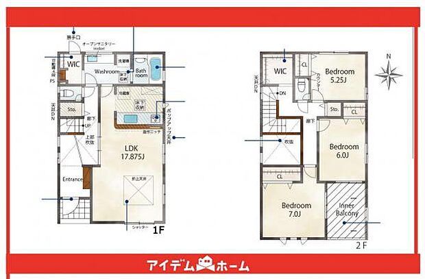☆1号棟間取図☆