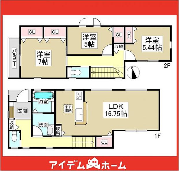 ☆1号棟間取図☆