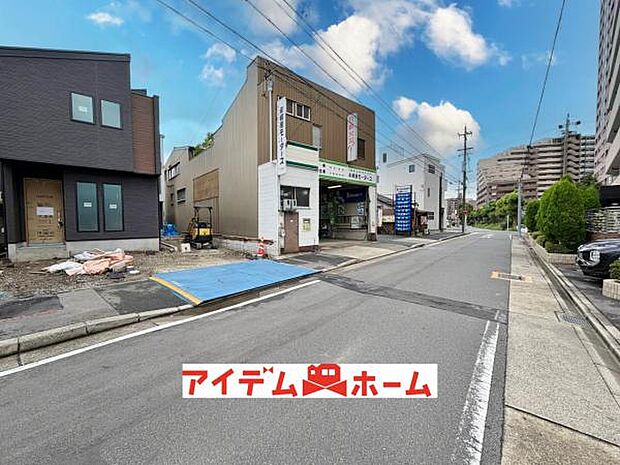 前面道路（2026年9月）撮影