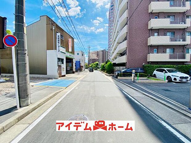 前面道路（2026年8月）撮影