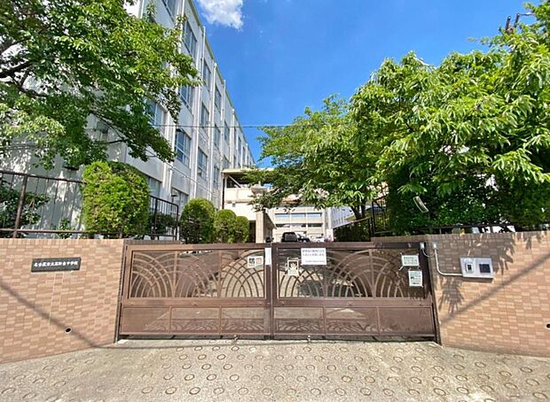 名古屋市立高針台中学校（670m）